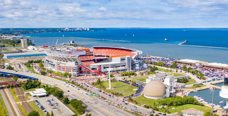 Muni Lot Cleveland Ohio