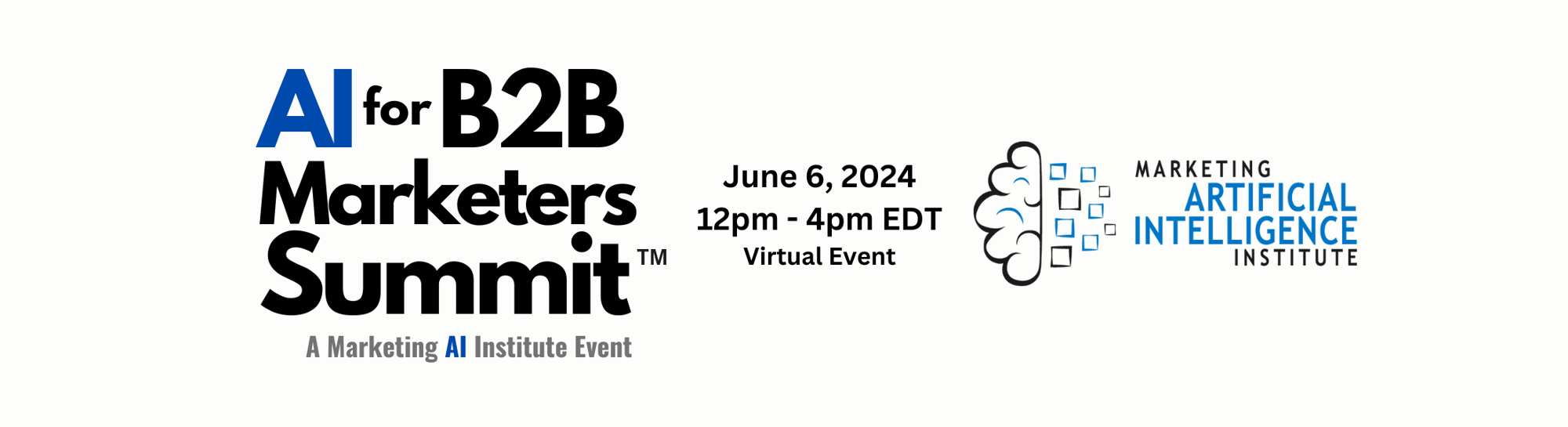 AI for B2B Marketers Summit