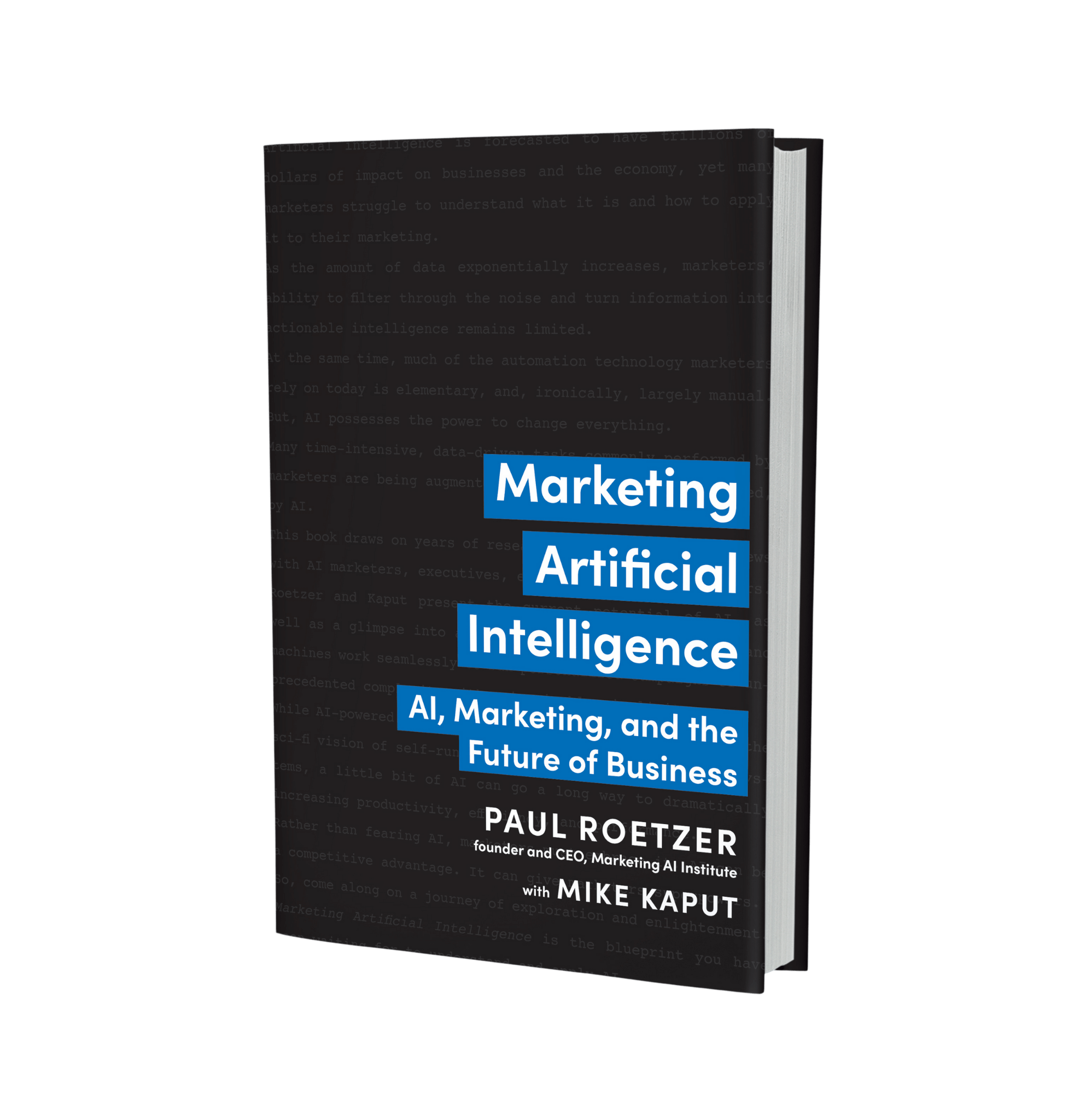 Marketing Artificial Intelligence Book Cover