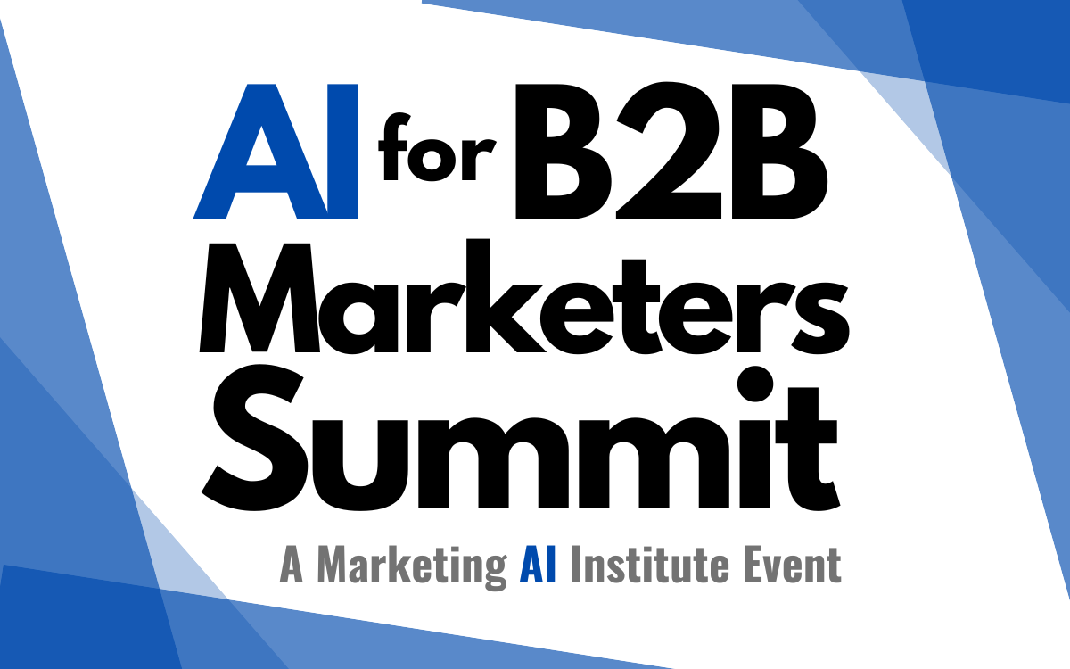 AI for B2B Marketers Summit On-Demand