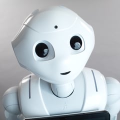 Pepper, a humanoid robot
