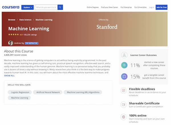 Stanford University's AI Course