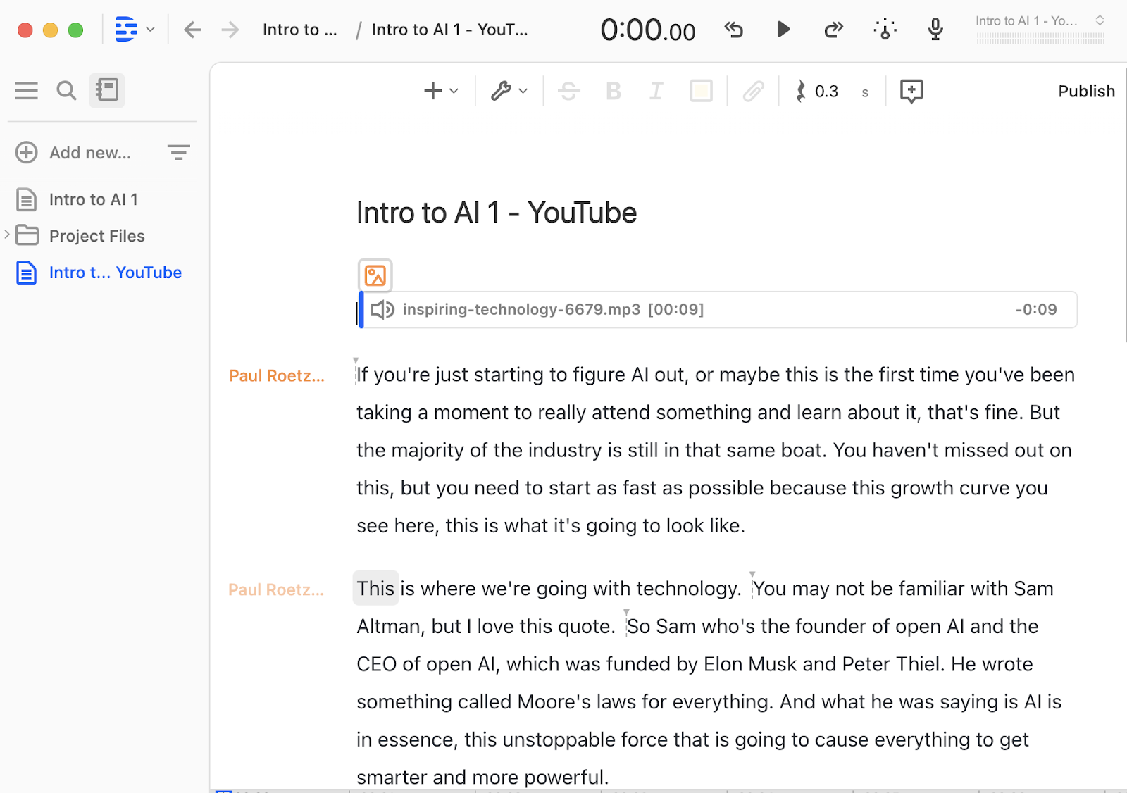 How I Used AI to Speed Up Webinar Production