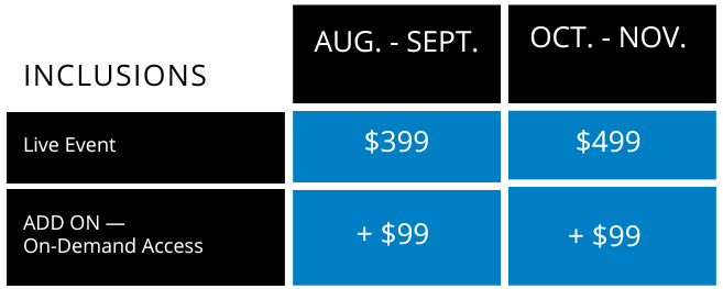 Agency Summit Pricing - Registration - Website Agency Summit Pricing - Registration - Website
