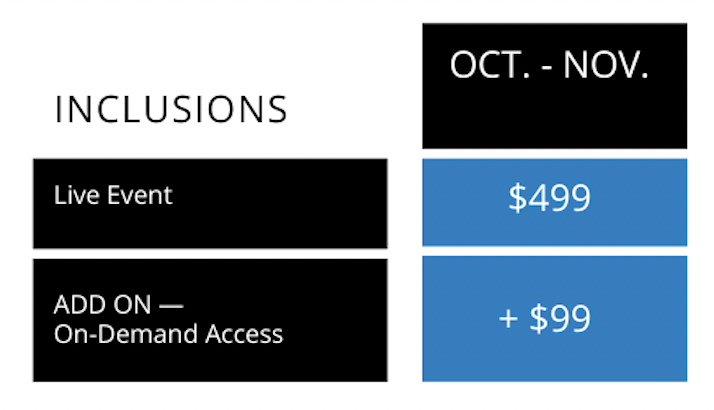 AI for Agencies Summit Pricing AI for Agencies Summit Pricing
