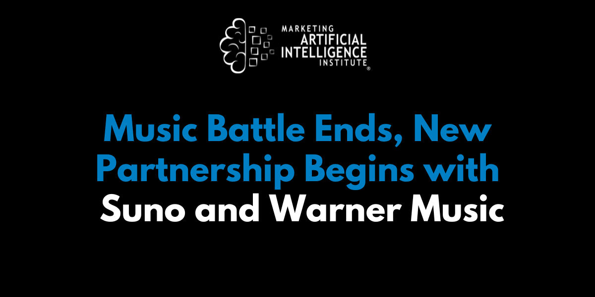 Music Battle Ends, New Partnership Begins with Suno and Warner Music