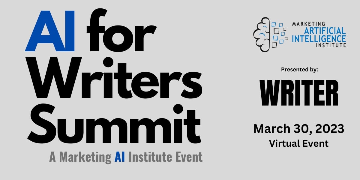 Introducing the AI for Writers Summit, Presented by Writer and Featuring Ann Handley