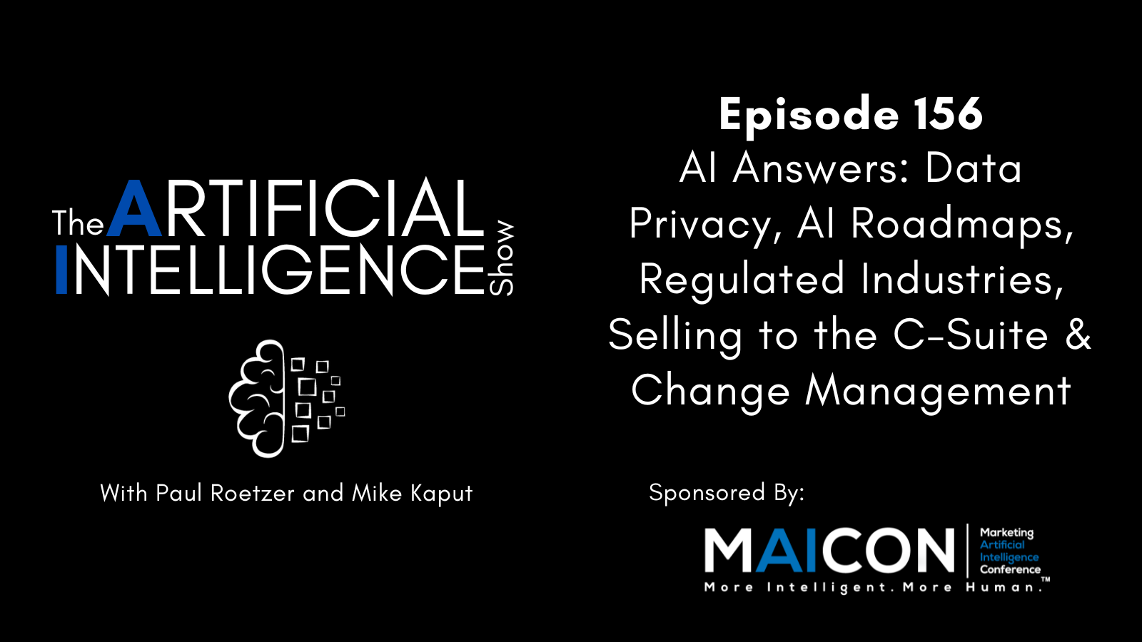 [The AI Show Episode 156]: AI Answers - Data Privacy, AI Roadmaps, Regulated Industries, Selling AI to the C-Suite & Change Management